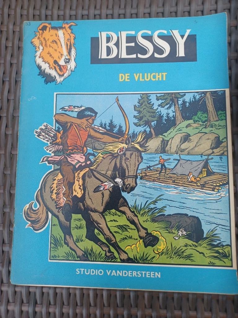Bessy nr 53. De vlucht. Eerste druk 1964, Enlèvement ou Envoi, Willy Vandersteen, Une BD, Utilisé