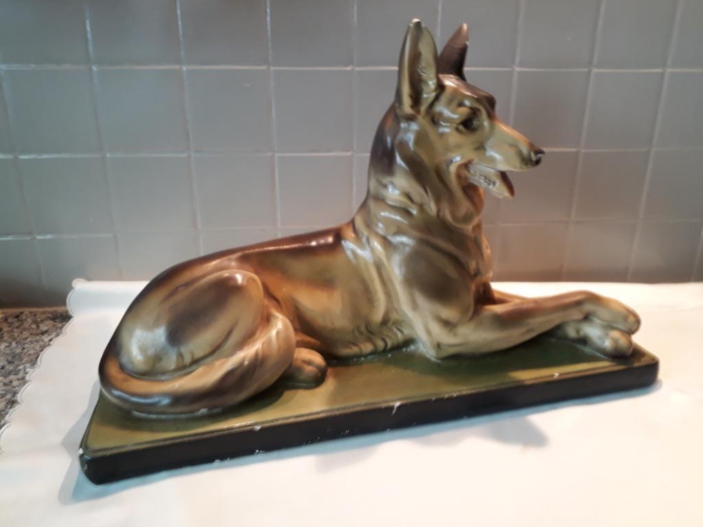 Beeld van Duitse herdershond, Ophalen of Verzenden, Gebruikt, Dier