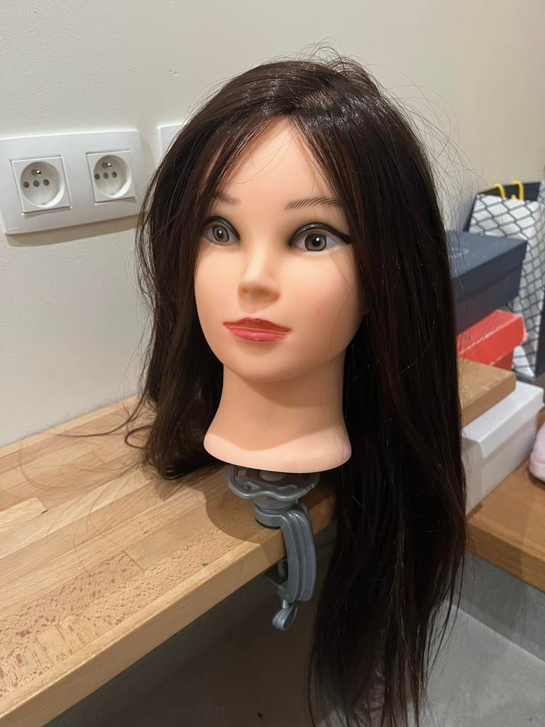 Tête à coiffer avec accessoires, Enlèvement, Utilisé