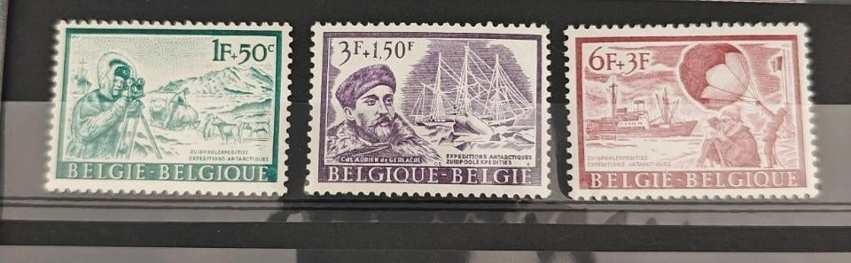 België 1966 Zuidpoolexpedities OBP 1391-1393 Postfris, Ophalen of Verzenden, Postfris, Postfris