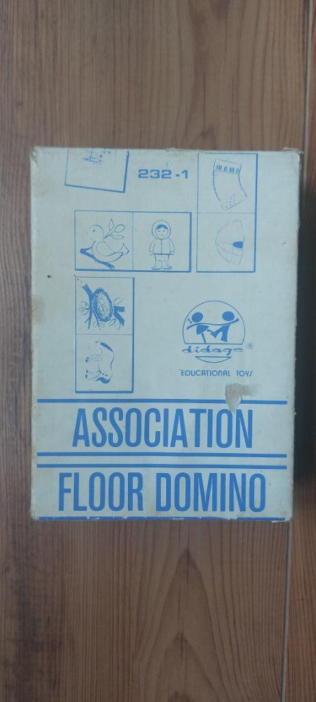 DOMINOS EDUCATIF POUR ENFANT EN BOIS "DIDAGO"., Enlèvement ou Envoi, Comme neuf, Autres types