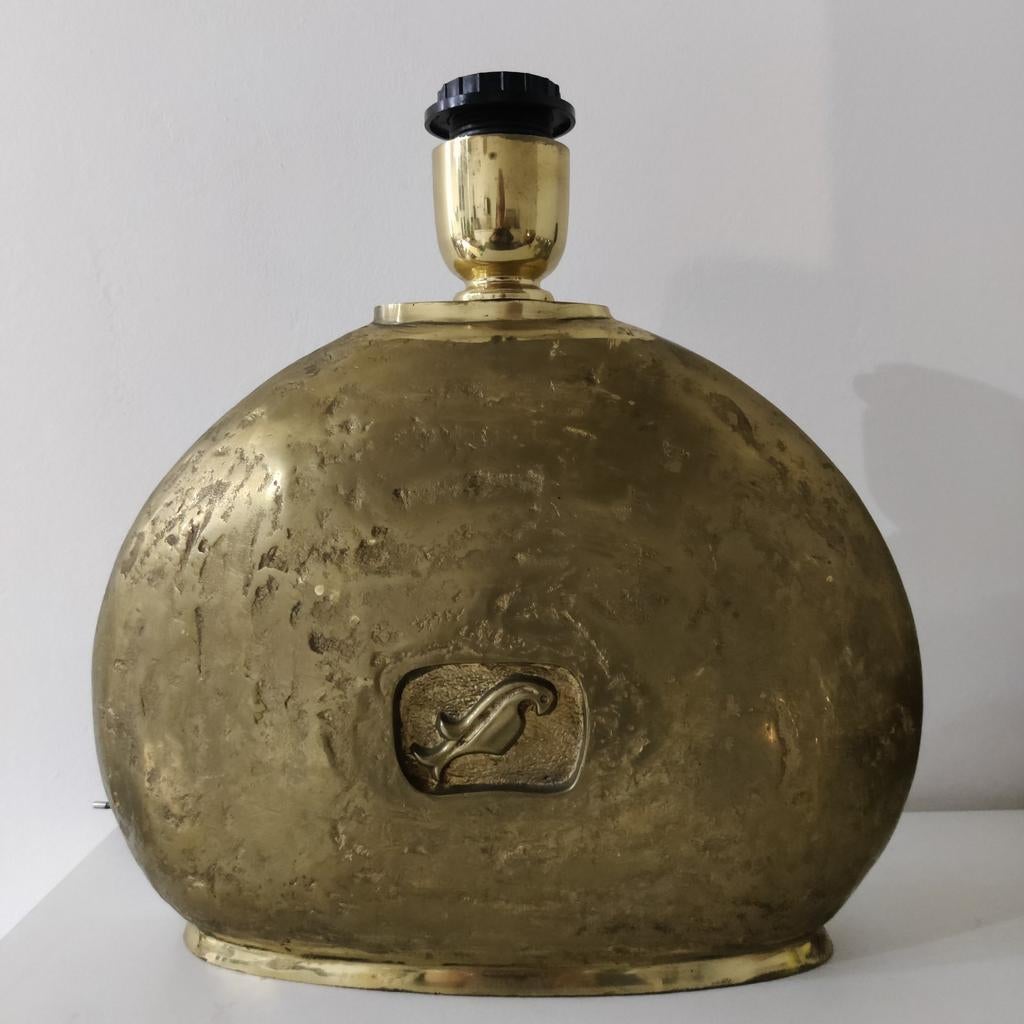 Mooie zware metalen lampenvoet, Ophalen