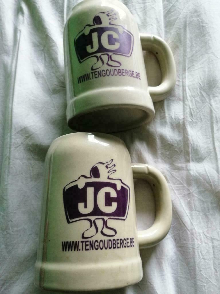 bierpul beker biermug jc tengoudberghe, Ophalen of Verzenden, Gebruikt