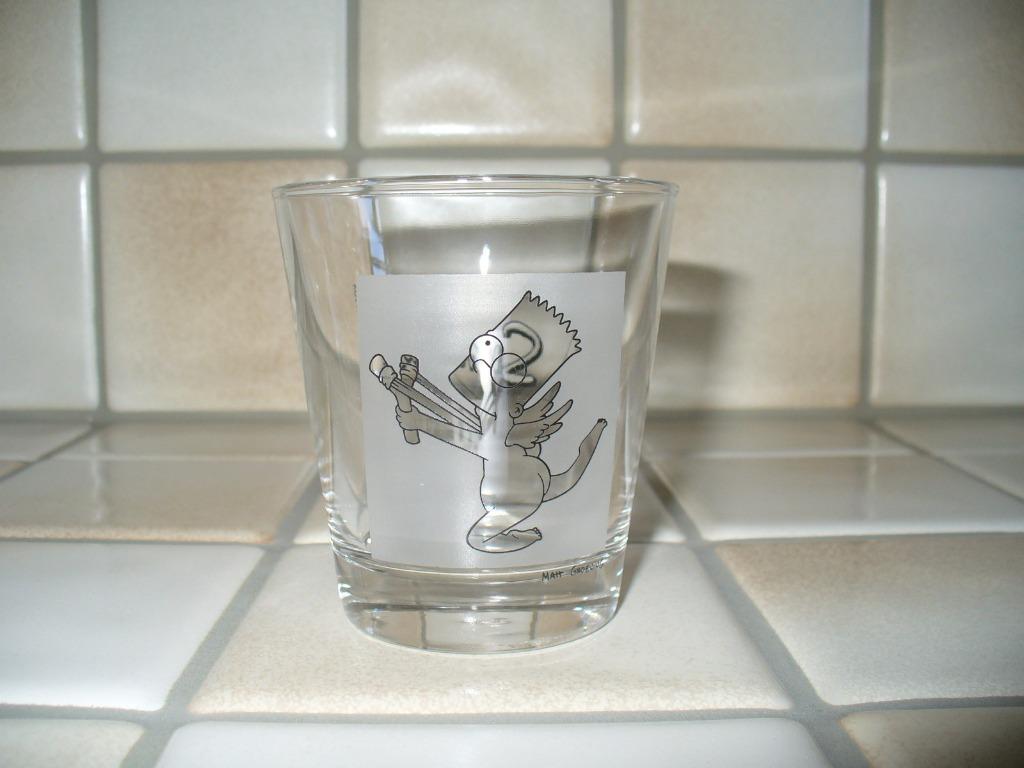 Glas The Simpsons Nieuw!!, Verzamelen, Glas en Drinkglazen, Ophalen of Verzenden, Nieuw