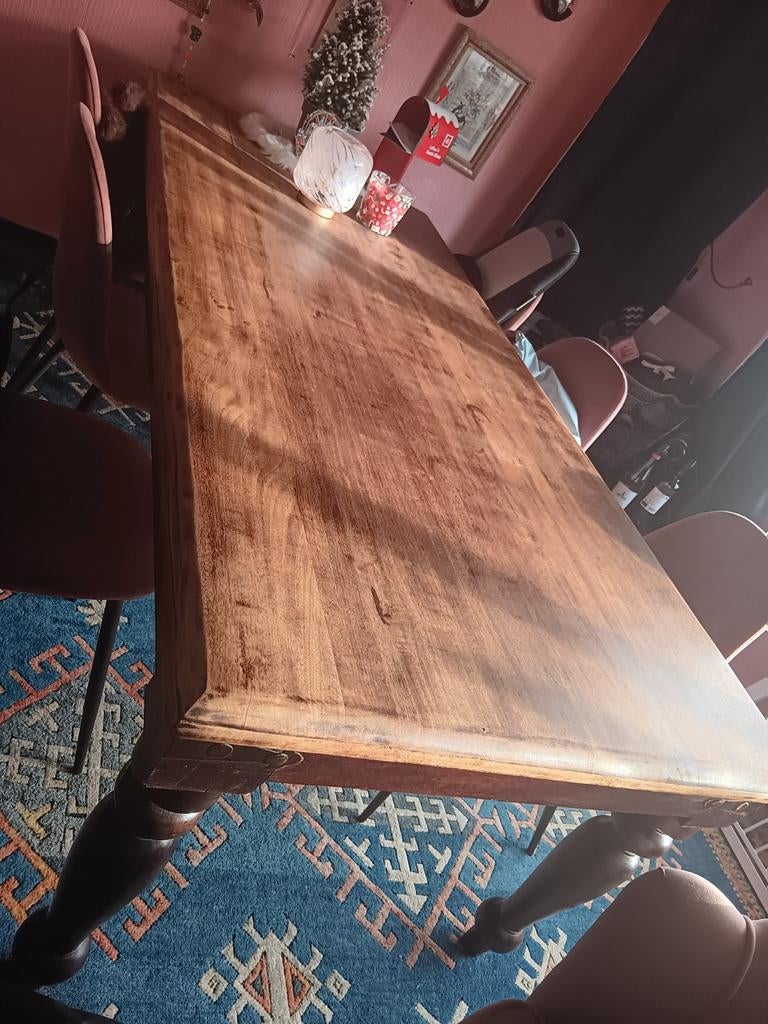 Te koop tafel 100cmx220cm, Enlèvement