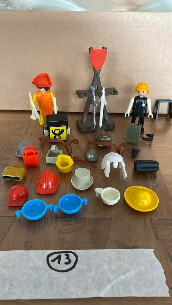 Playmobil kleine dingetjes en 2 ventjes. Info mijzelf zak 13, Ophalen, Gebruikt