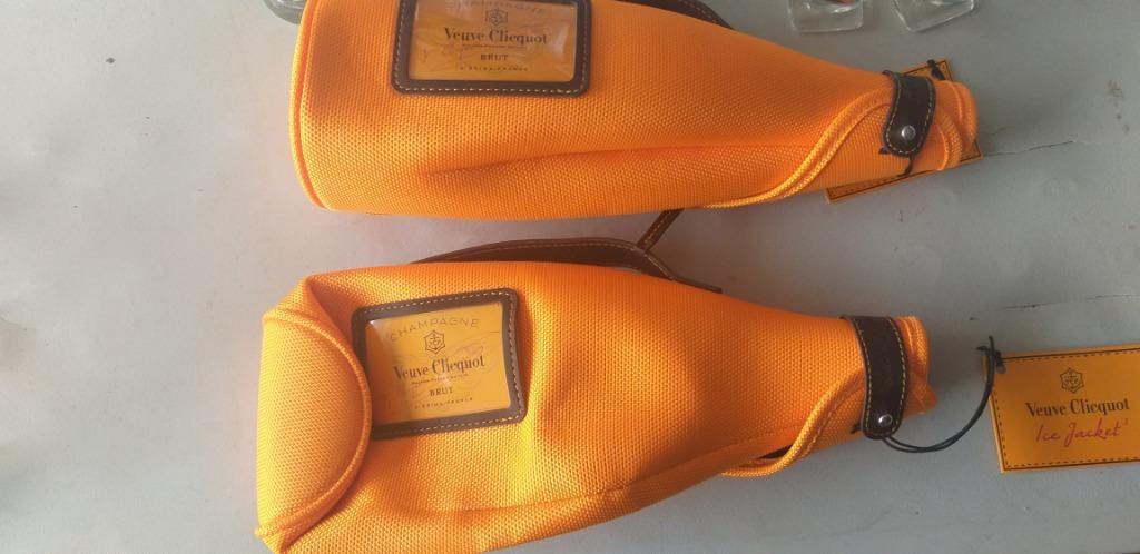 Veuve Cliquot ice jacket , druppelglazen , Adlerglazen , St, Verzamelen, Glas en Drinkglazen, Ophalen