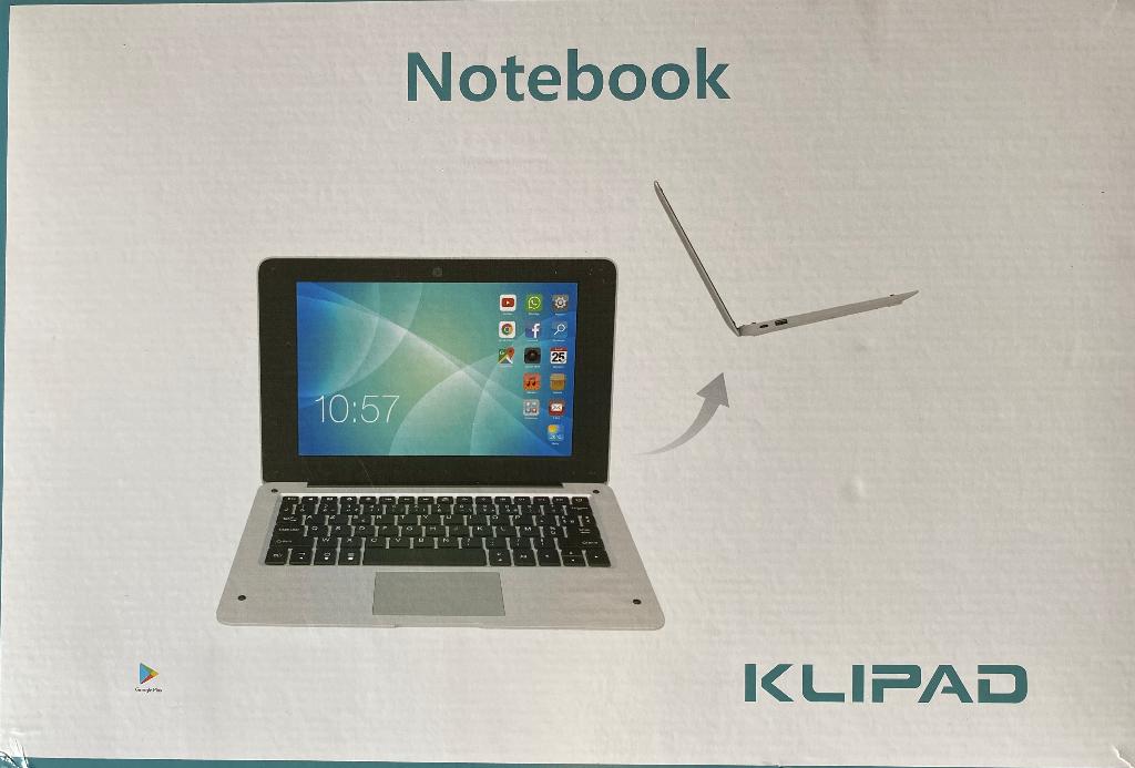 Notebook KLIPAD 10.1, Ophalen, Nieuw