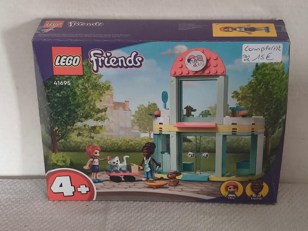 Lego Friends 41695 De dierenkliniek, Ophalen of Verzenden, Gebruikt, Lego