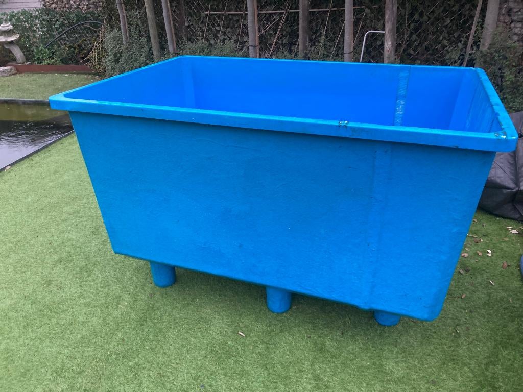 Quarantainebak 1500 liter inhoud, Tuin en Terras, Vijver-toebehoren, Ophalen, Gebruikt, Vijverbak