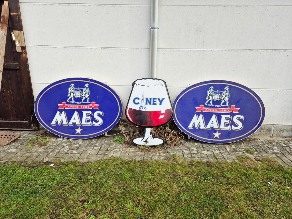 Publicité lumineuse Maes, Enlèvement