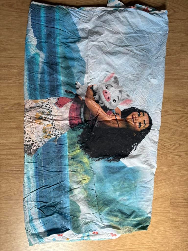 Dekbedovertrek Vaiana, Kinderen en Baby's, Ophalen, Zo goed als nieuw
