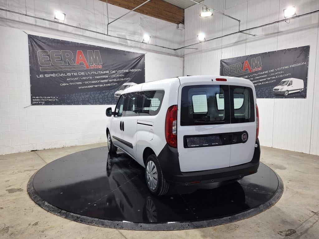 Fiat Doblo Cargo, Auto's, Fiat, Stof, Wit, Bedrijf, Handgeschakeld