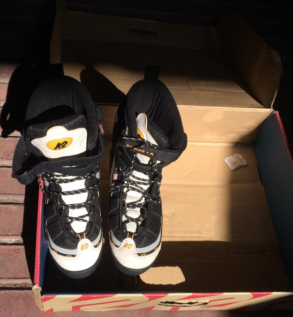 Skeelers K2 inline skates (maat 42) zo goed als nieuw, Sport en Fitness, Ophalen, K2, Dames, Zo goed als nieuw