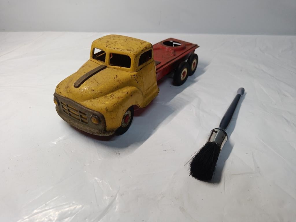 SAN speelgoedtruck van blik gemaakt in Japan 1959 bieden, Ophalen of Verzenden