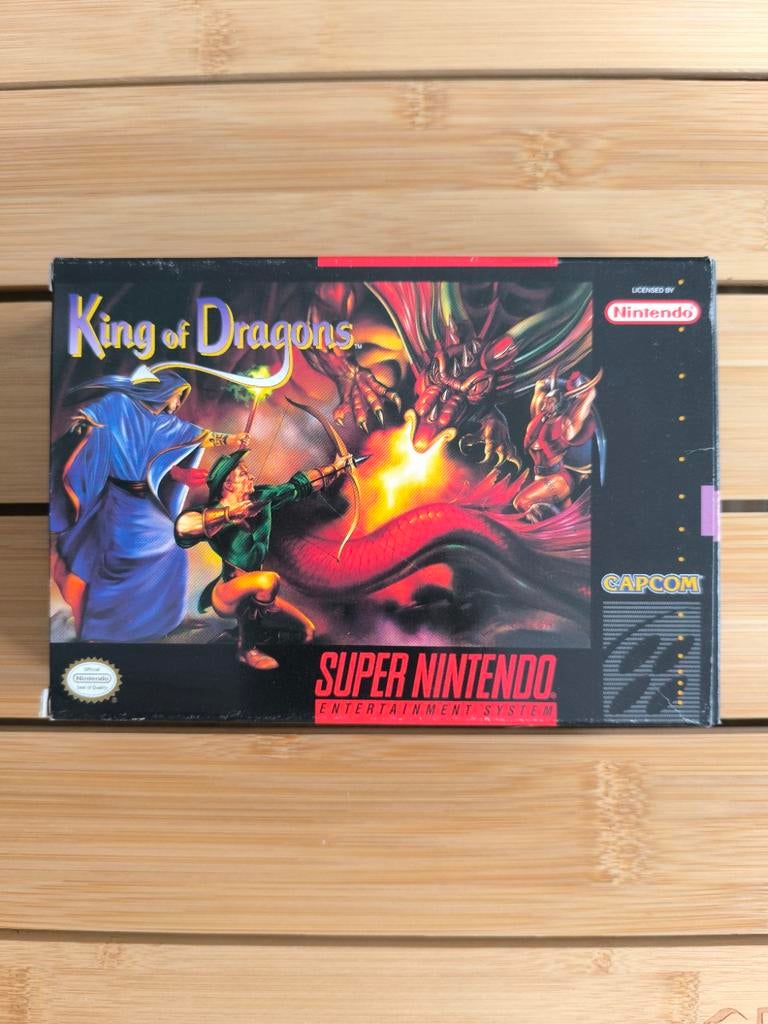 King of Dragons - Snes Super Nintendo Ntsc Usa, Consoles de jeu & Jeux vidéo, Enlèvement ou Envoi, Comme neuf