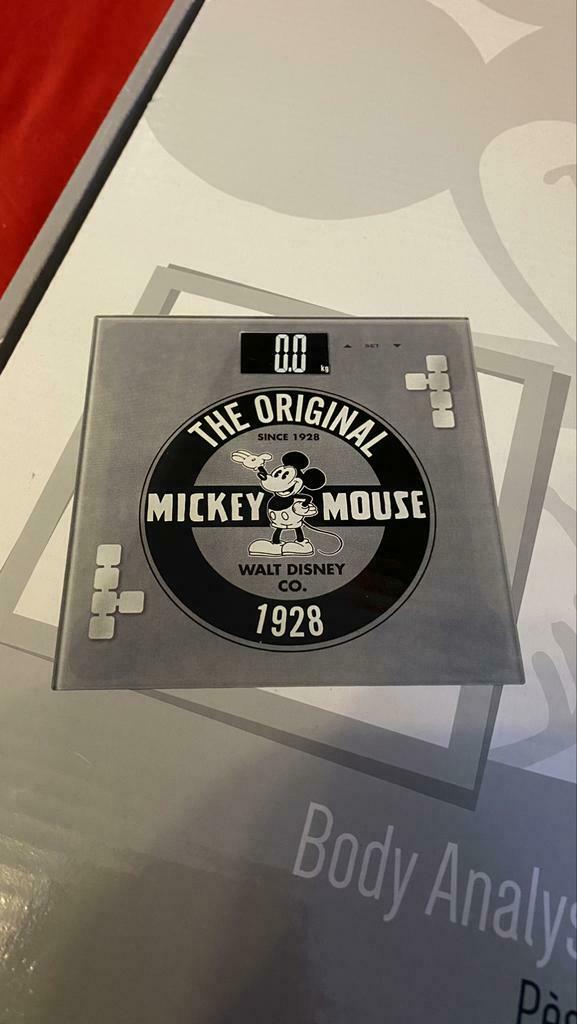 Balance corporelle pèse personne Disney Mickey vintage, Enlèvement, Neuf