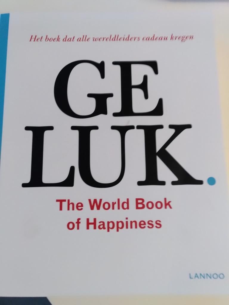 Geluk. The world book of happiness, Boeken, Ophalen of Verzenden, Nieuw