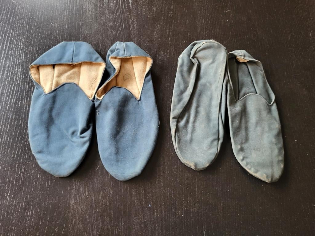 paire de pantoufles convalescence, Canada 2WW, Collections, Objets militaires | Seconde Guerre mondiale, Enlèvement ou Envoi