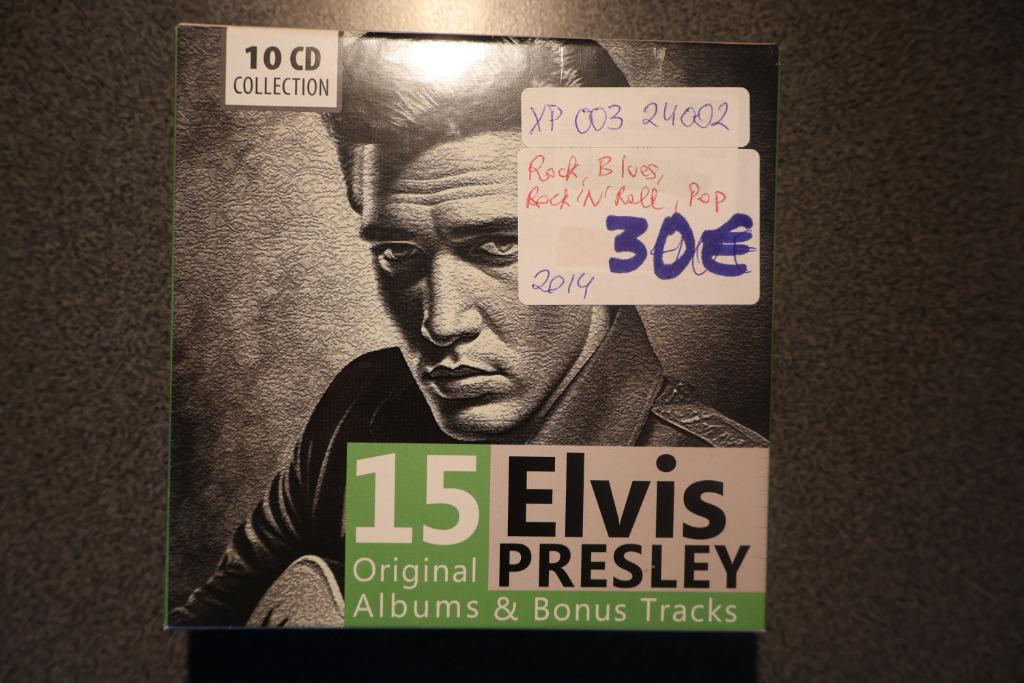 CD NEW: ELVIS PRESLEY - 15 Original Albums & Bonus (10 CD), Cd's en Dvd's, Ophalen of Verzenden, Nieuw in verpakking, Rock-'n-Roll