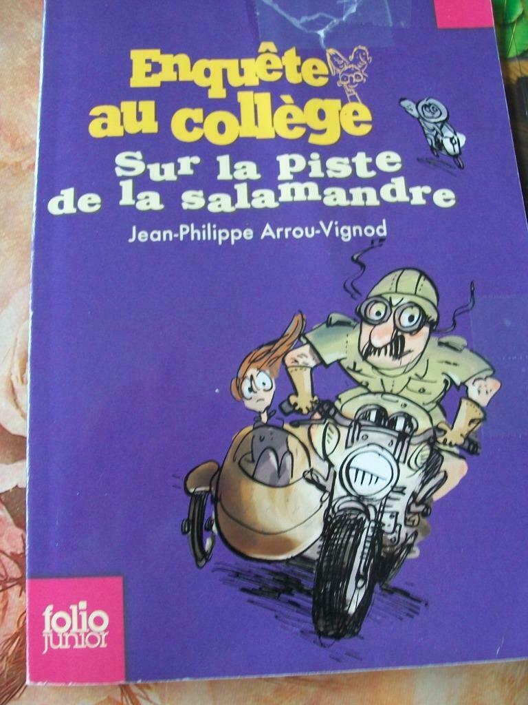 livre édition falio junior Enquête au collège, Ophalen