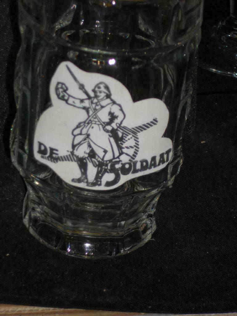 Bierglazen.Leffe.De Soldaat, Verzamelen, Ophalen of Verzenden, Zo goed als nieuw, Glas of Glazen, Leffe