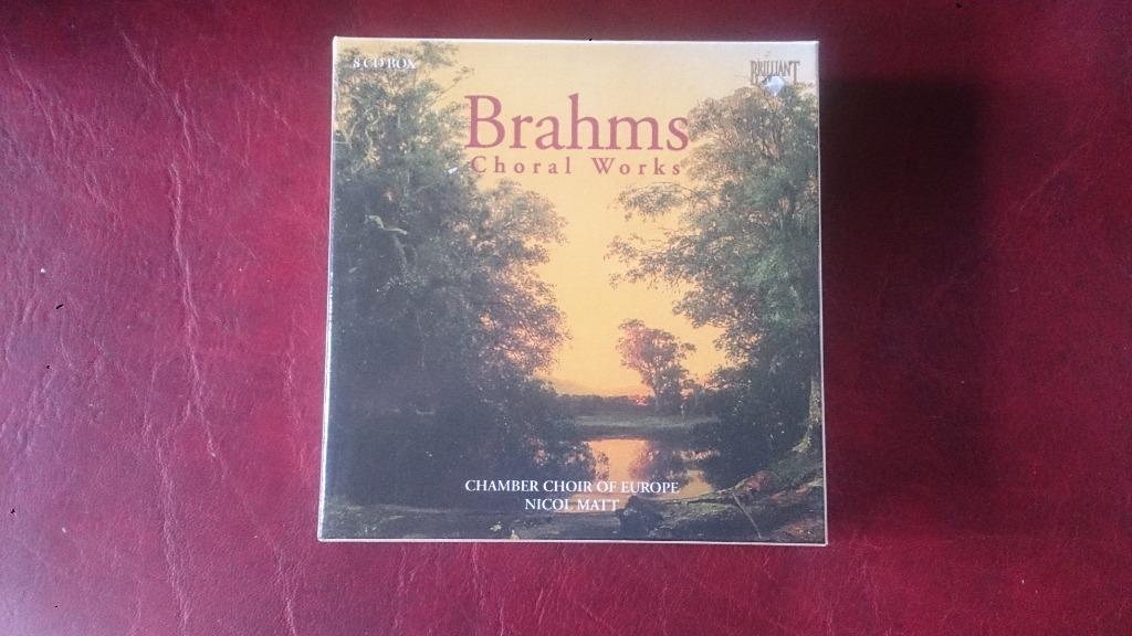 Brahms choral works chamber choir of europe nicol matt, Enlèvement ou Envoi