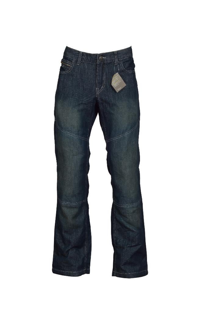 Motorbroek Kevlar jeansbroek met Armor Jeans, Verzenden, Nieuw met kaartje, Kinderen, Jas | leer