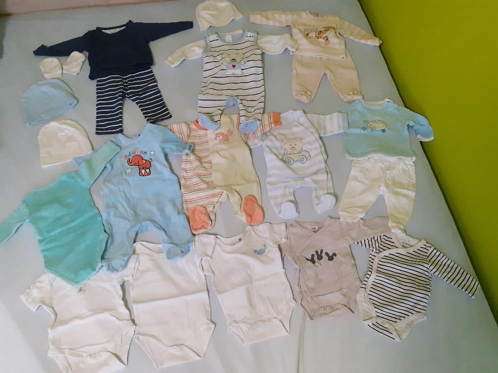 babykleren maat 50 - 56, Ophalen, Gebruikt, Maat 50