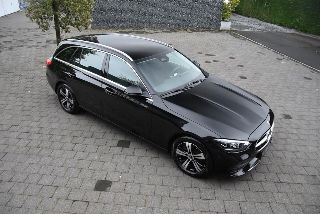 Mercedes-Benz C-Klasse 200 T 1.5i 224 Navi/Led/Cam/Zetelverw, Auto's, Automaat, Achterwielaandrijving, Gebruikt, Euro 6