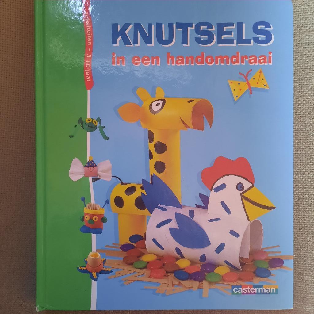 KNUTSELS IN EEN HANDOMDRAAI - CASTERMAN 3 j - 7 j., Ophalen of Verzenden, Scrapbooking en Knutselen, Geschikt voor kinderen