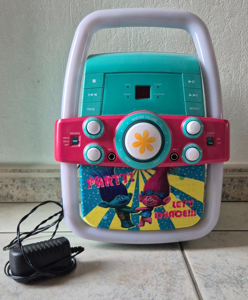 Trolls karaoke box, Enlèvement ou Envoi, Utilisé, Lecteur