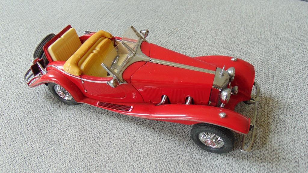 Franklin Mint Mercedes Benz 500K - 1935 - Années 80 -1/24, Enlèvement ou Envoi, Comme neuf, Voiture, Autres marques