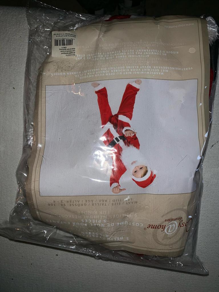 Kerstmanpak voor kinderen, Ophalen of Verzenden, Zo goed als nieuw