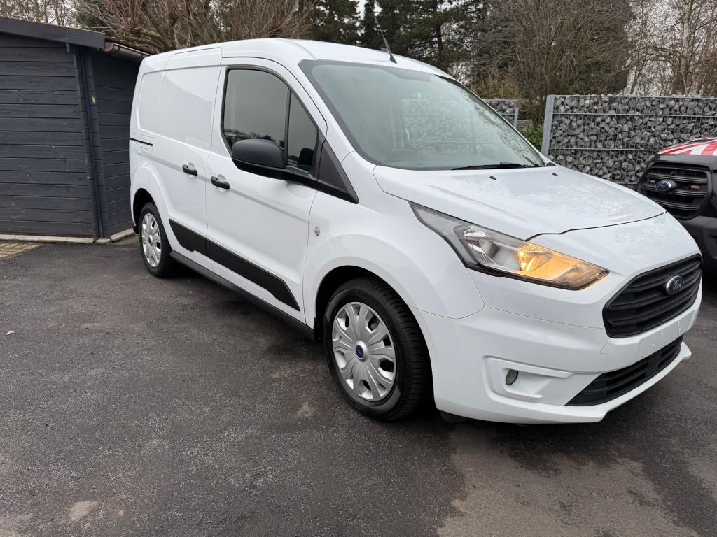 Ford Transit Connect Automaat, Auto's, Stof, 1498 cc, 4 cilinders, Wit