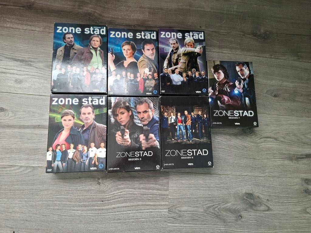 Dvds zone stad seizoen1 tot 7, Enlèvement