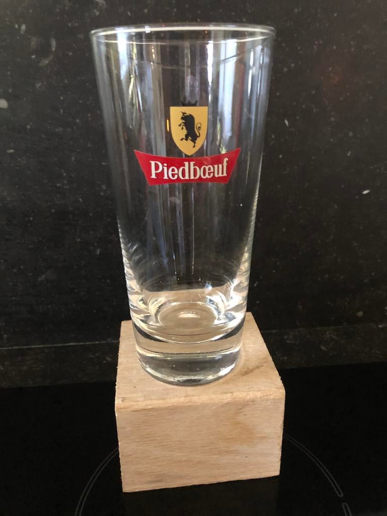 jupiler piedboeuf glas 0,5 liter, Ophalen of Verzenden, Gebruikt, Jupiler