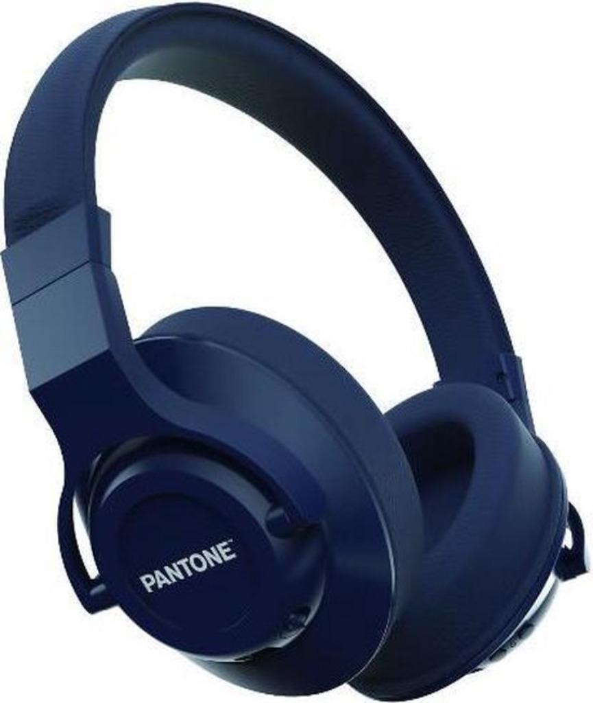 Pantone PT-WH005 Casque sans fil Bluetooth Bleu, Enlèvement, Utilisé, Autres types