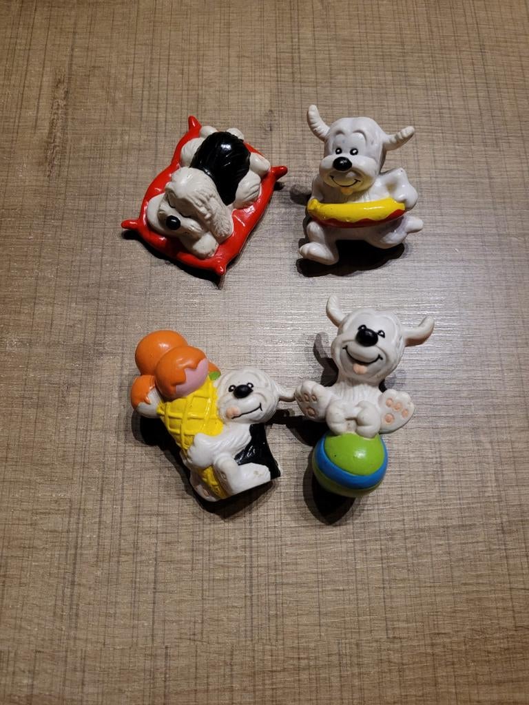 Samson: 4 verzamelfiguren (1990), Verzamelen, Ophalen of Verzenden, Gebruikt