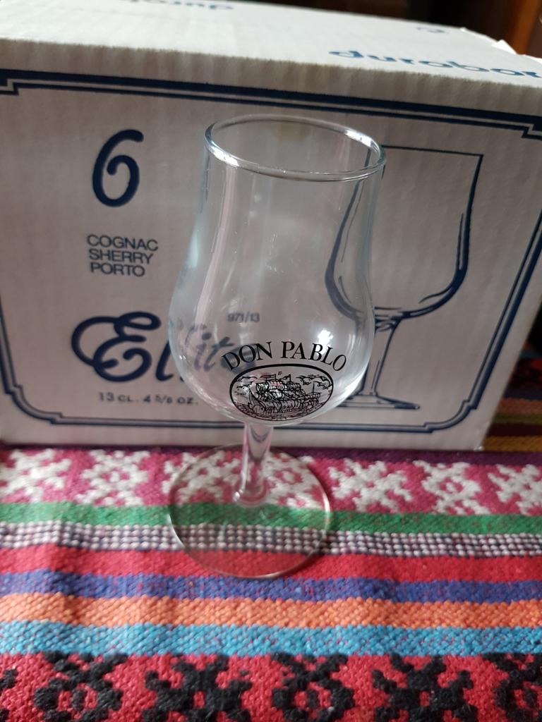 6 portoglazen durobor elite 13cl, Verzamelen, Glas en Drinkglazen, Ophalen, Zo goed als nieuw