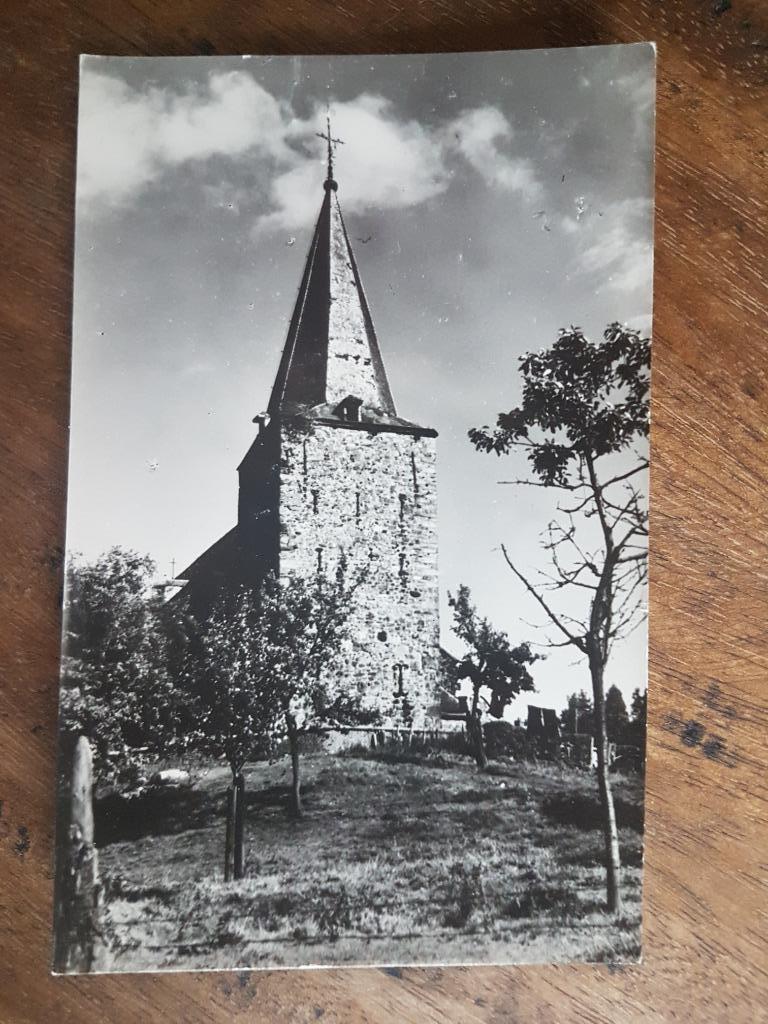 Postkaart Sint Maartens Voeren Kerk, Ophalen of Verzenden, 1960 tot 1980, Gelopen, Limburg