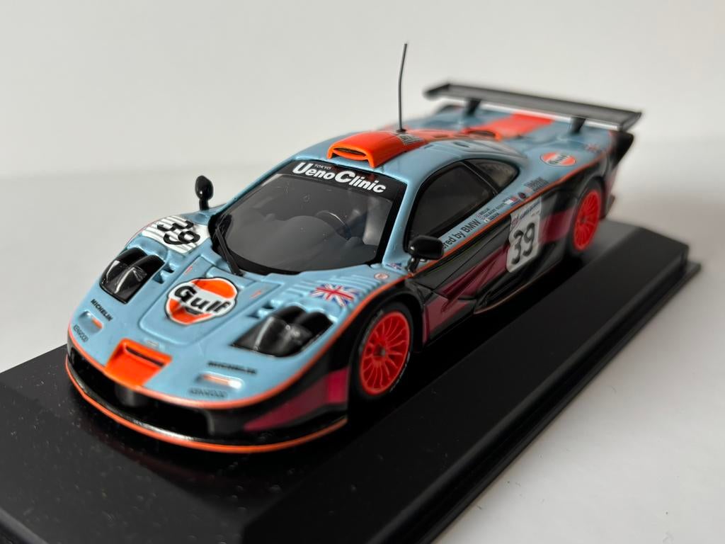 1:43 McLaren F1 Lang gulf nr39 Lemans, Enlèvement ou Envoi, Comme neuf