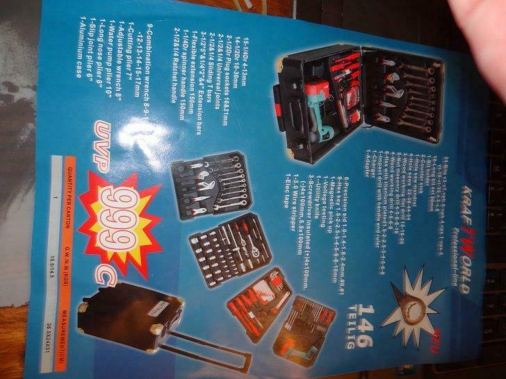 Valise outils, Enlèvement, Neuf