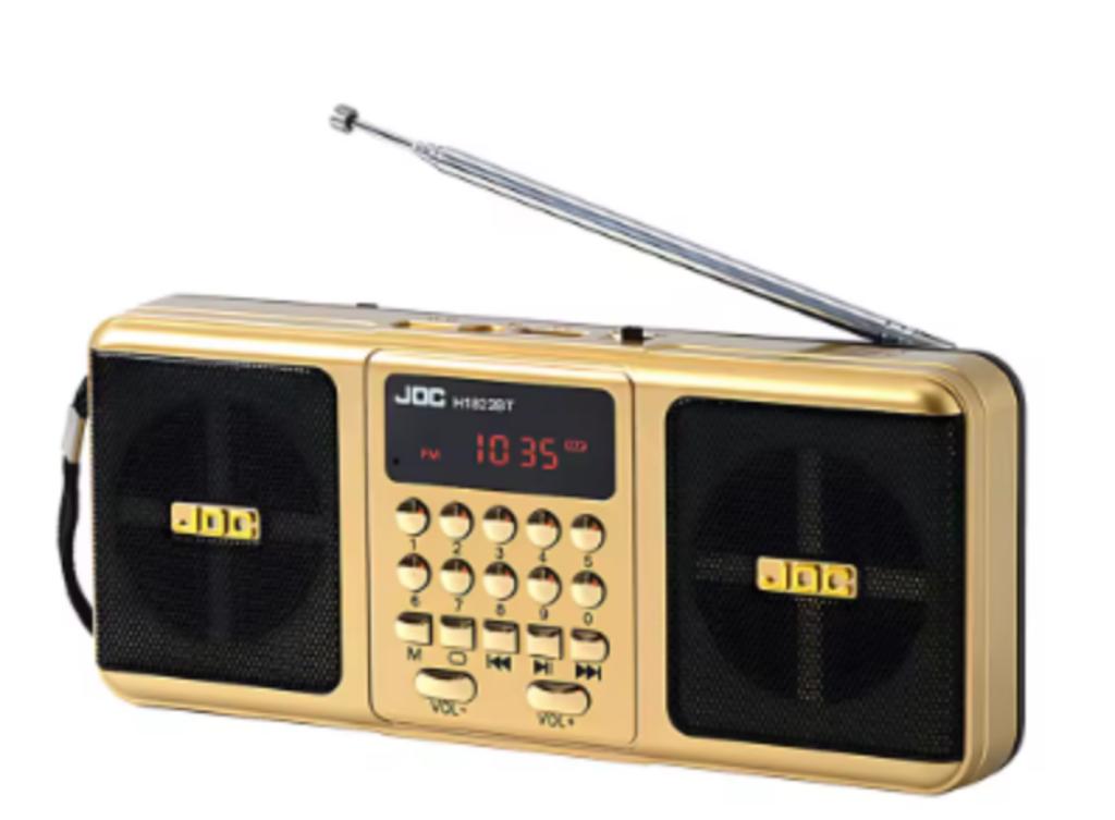 Draagbare FM radio met Bluetooth en SD kaart ondersteuning, Audio, Tv en Foto, Radio's, Ophalen of Verzenden, Nieuw, Radio