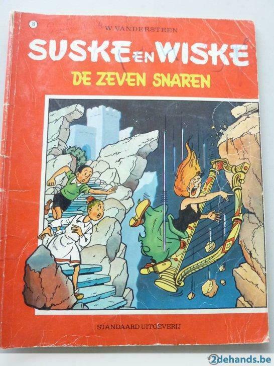 suske en wiske, De zeven snaren N°79, Ophalen of Verzenden, Gelezen