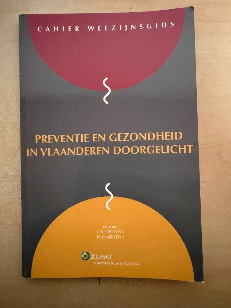 Preventie en gezondheid in Vlaanderen doorgelicht, Boeken, Ophalen, Zo goed als nieuw, Hoger Onderwijs