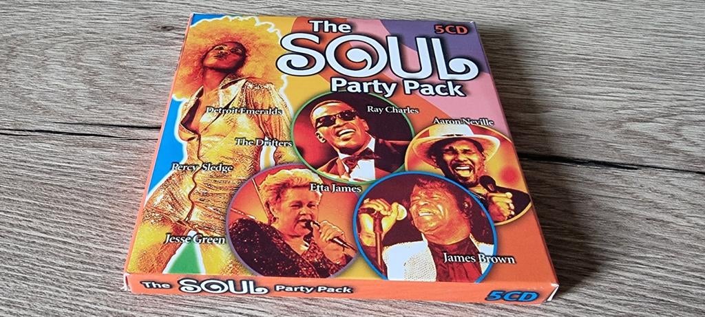 The Soul Party Pack 5CD Box, Cd's en Dvd's, Ophalen of Verzenden, Zo goed als nieuw, Soul of Nu Soul, Boxset
