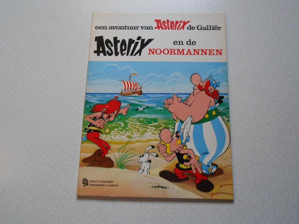 Asterix 9 en de Noormannen 1971 1 ste druk., Boeken, Eén stripboek, Nieuw, Ophalen of Verzenden, Goscinny - Uderzo