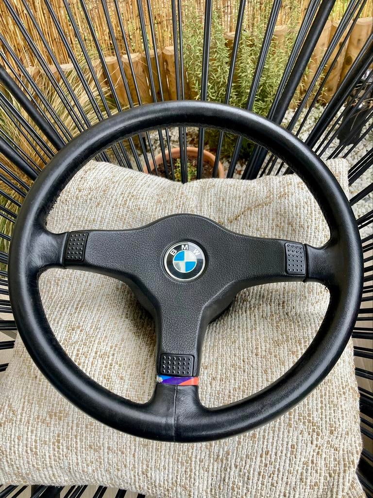 Volant BMW Mtech 1 M technic 1 E30 370mm M3 318is, Autos : Pièces & Accessoires, Enlèvement ou Envoi, BMW