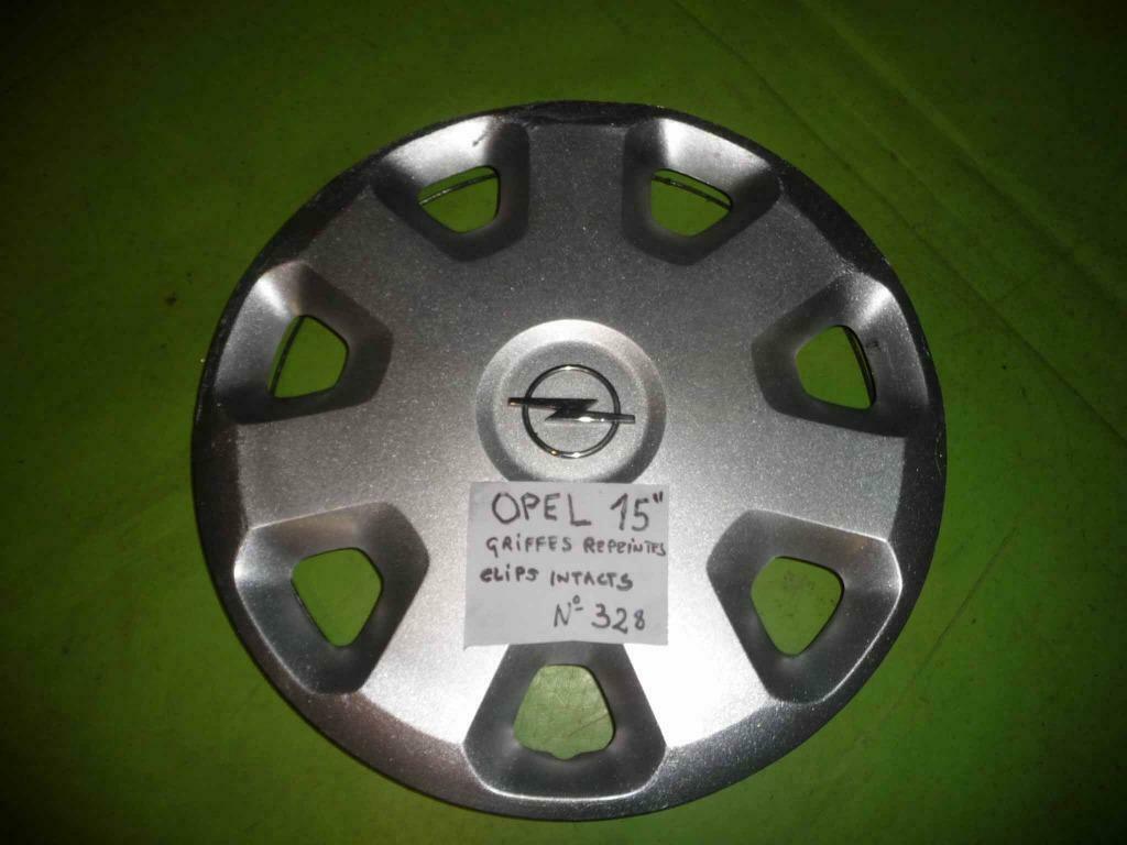 enjoliveur OPEL 15" ( n°328), Autos : Pièces & Accessoires, Pneus & Jantes, Jante(s), 15 pouces, Véhicule de tourisme, Utilisé